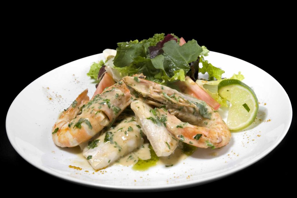 Congrio grelhado com camaroes pasta 313 5c6db97415ea8a705f08c40f841e87f1