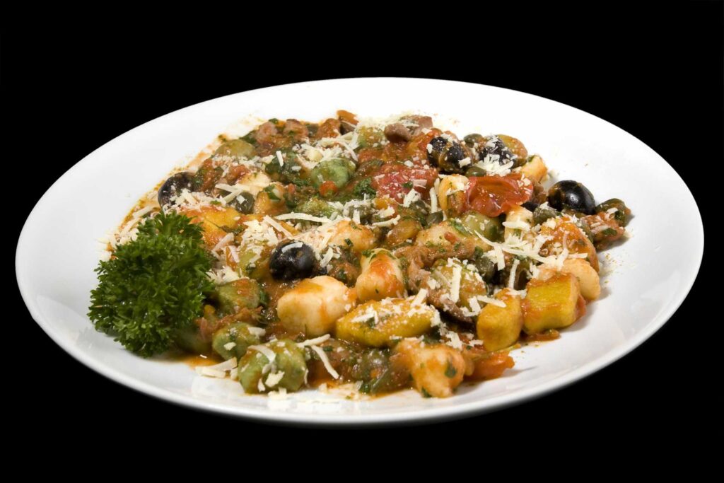 Gnhochi ao molho siciliano